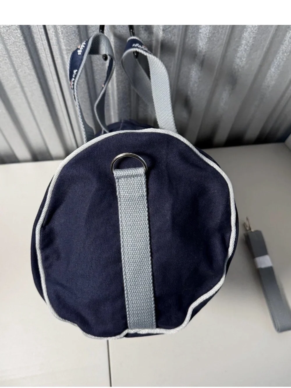 Birddogs Navy Canvas Duffel with Branded Straps